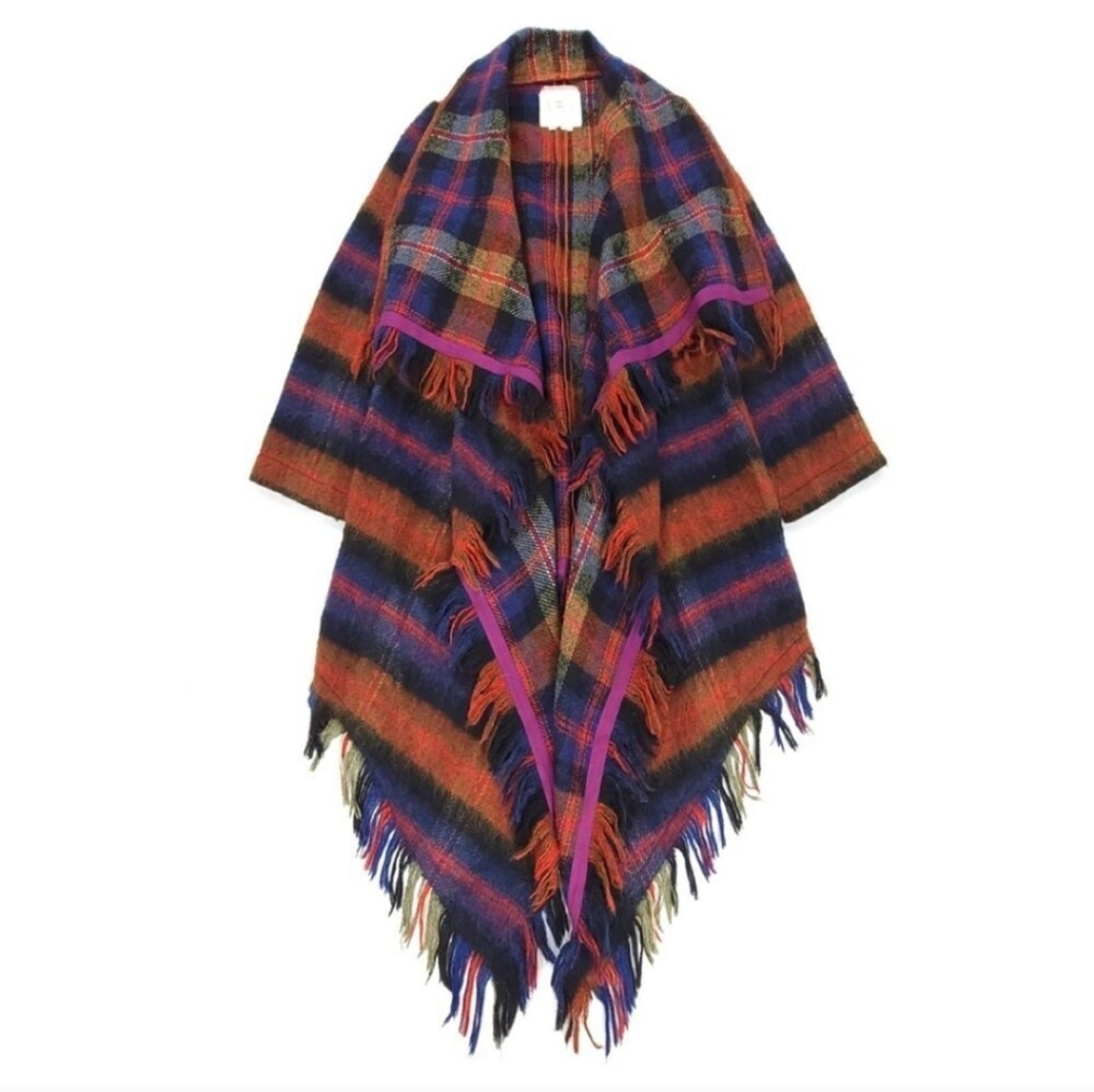 ANTHRO | $198 Hei Hei Tartan Blanket Cardigan - Picture 5 of 7